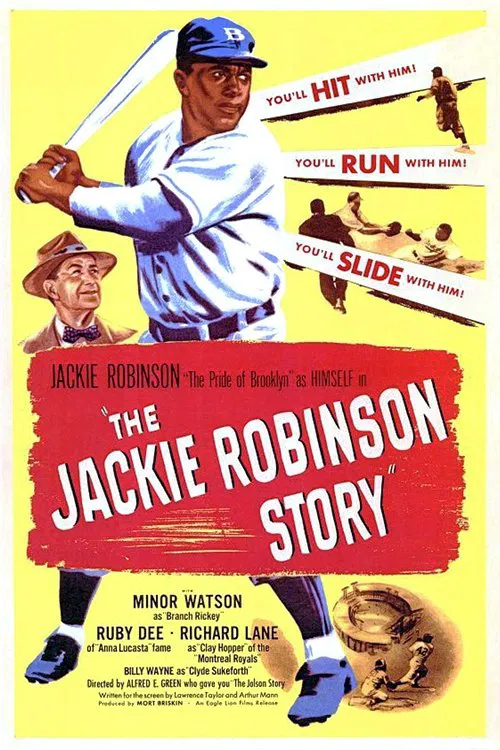 The Jackie Robinson Story movie poster