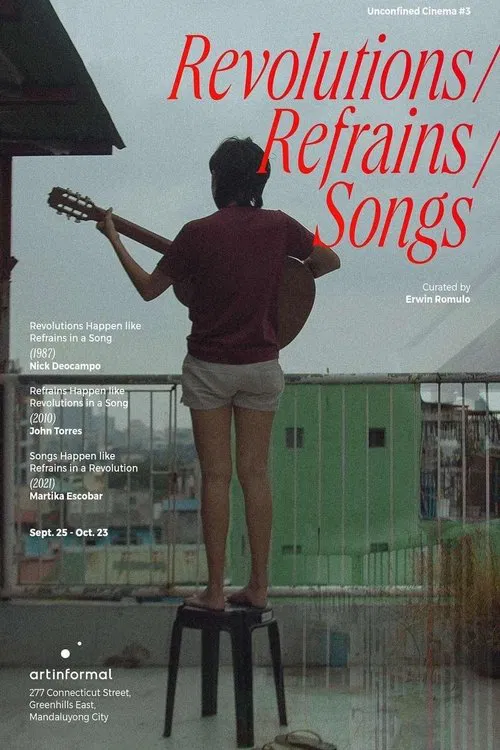 Songs Happen Like Refrains in a Revolution movie poster