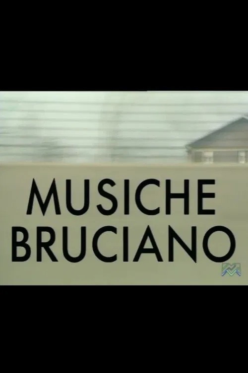 Poster do filme Musiche bruciano