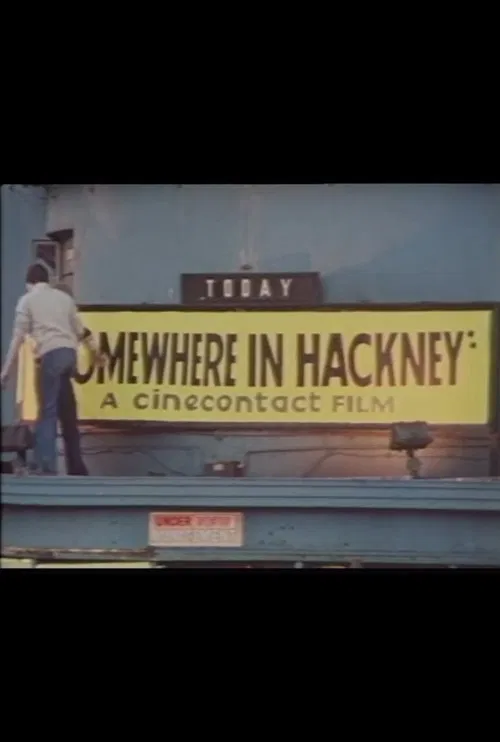 Somewhere in Hackney movie poster