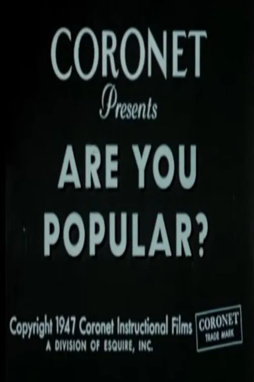 Are You Popular? movie poster