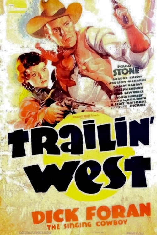 Trailin' West movie poster
