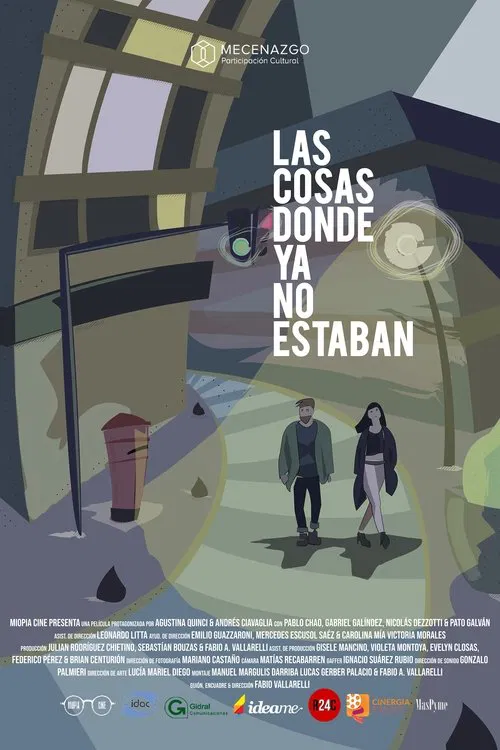Poster do filme The Things Where They No Longer Were