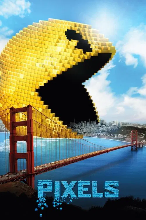 Pixels movie poster