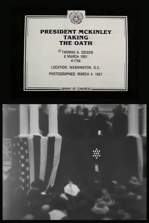 President McKinley Taking the Oath movie poster