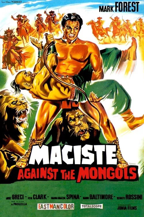 Hercules Against the Mongols movie poster