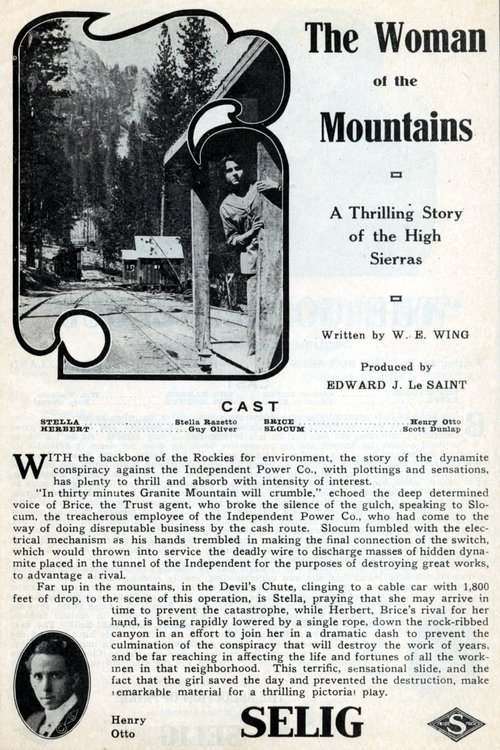 The Woman of the Mountains movie poster