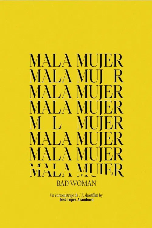 Poster do filme Mala mujer