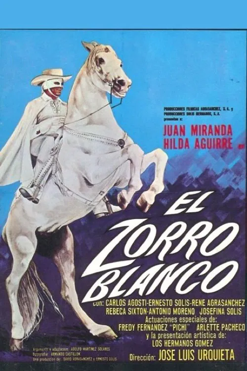 El Zorro blanco movie poster