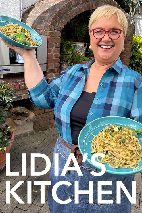 Lidia's Kitchen tv show poster