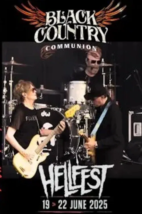 Poster do filme Black Country Communion - Live at Hellfest 2025