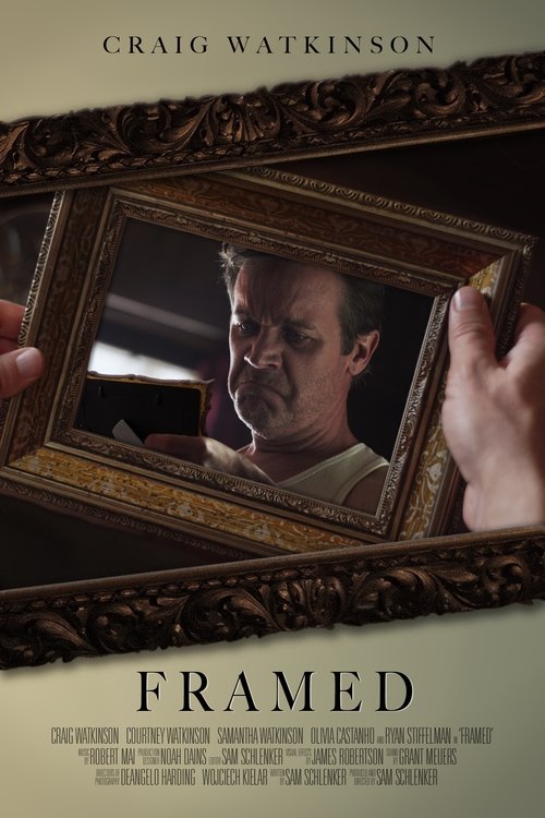 Framed movie poster