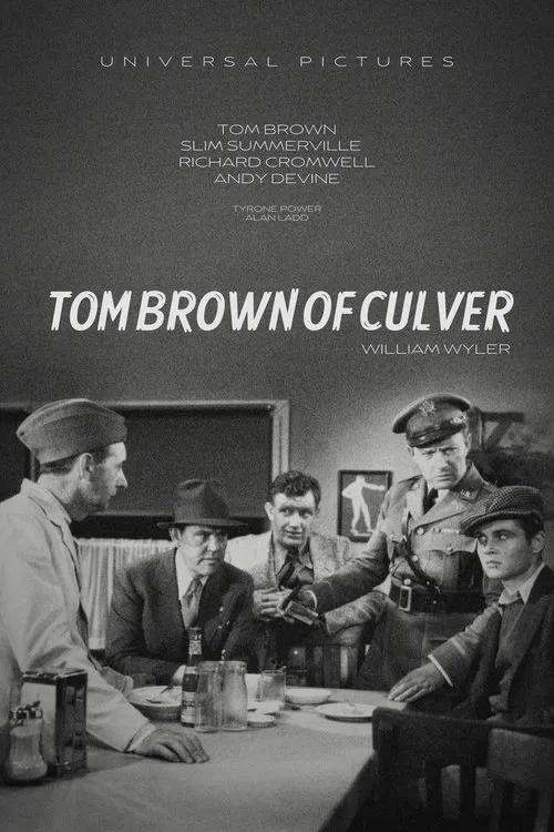 Tom Brown of Culver movie poster