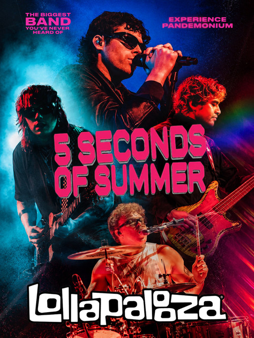 5SOS: Live at Lollapalooza movie poster