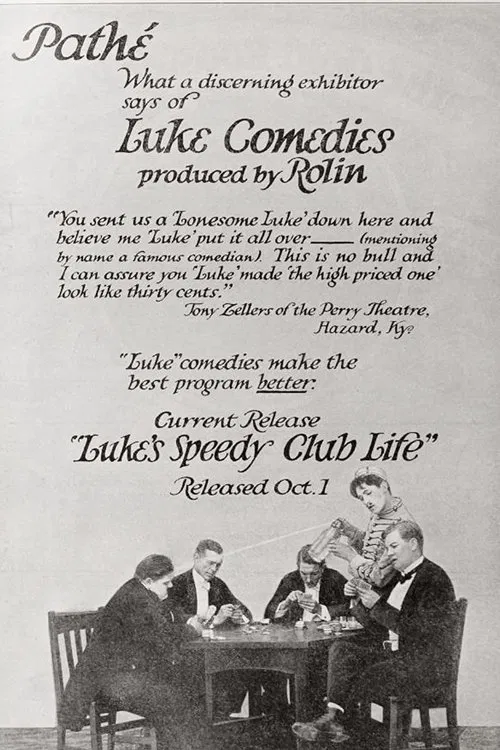 Luke's Speedy Club Life movie poster