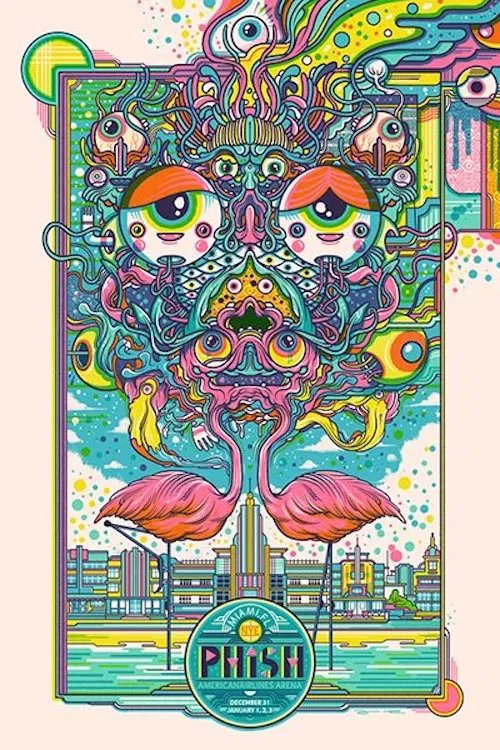 Phish 2014-12-31 American Airlines Arena, Miama, FL movie poster