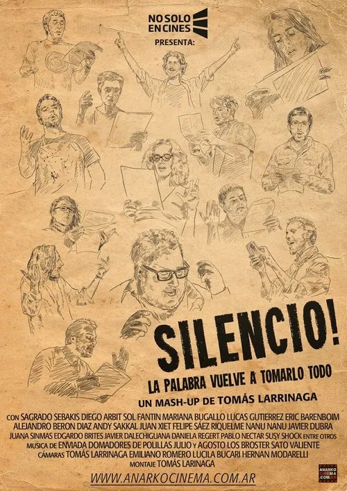 SILENCIO la palabra vuelve a tomarlo todo movie poster