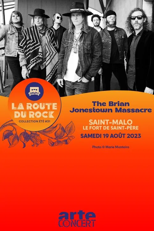 The Brian Jonestown Massacre - La Route du Rock 2023 movie poster