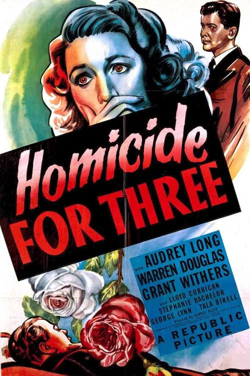 Homicide for Three movie poster