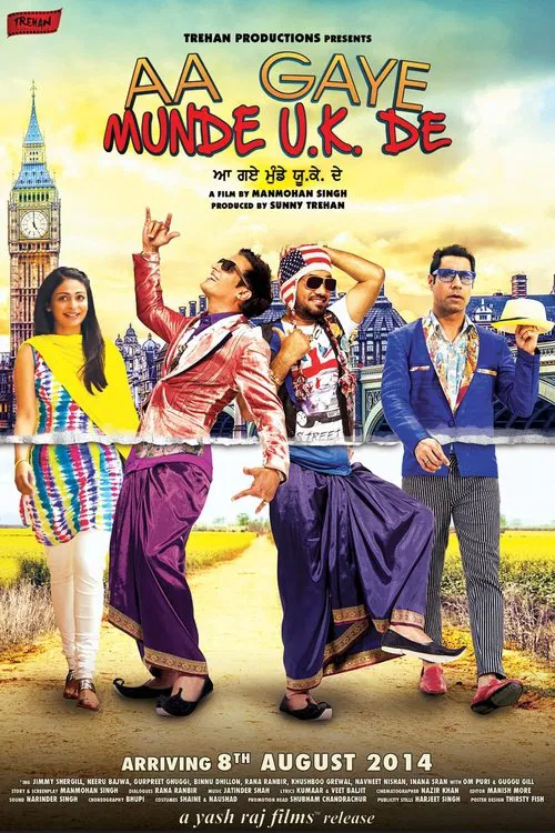 Aa Gaye Munde U.K. De movie poster