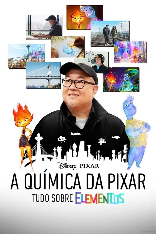 Poster do filme A Química da Pixar: Tudo Sobre Elementos
