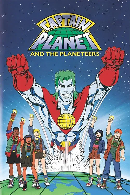 Captain Planet and the Planeteers tv show poster