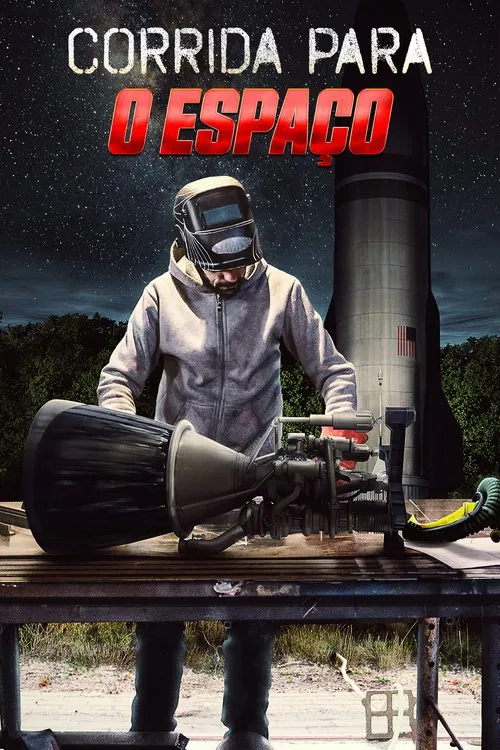Poster da série Corrida para o Espaço