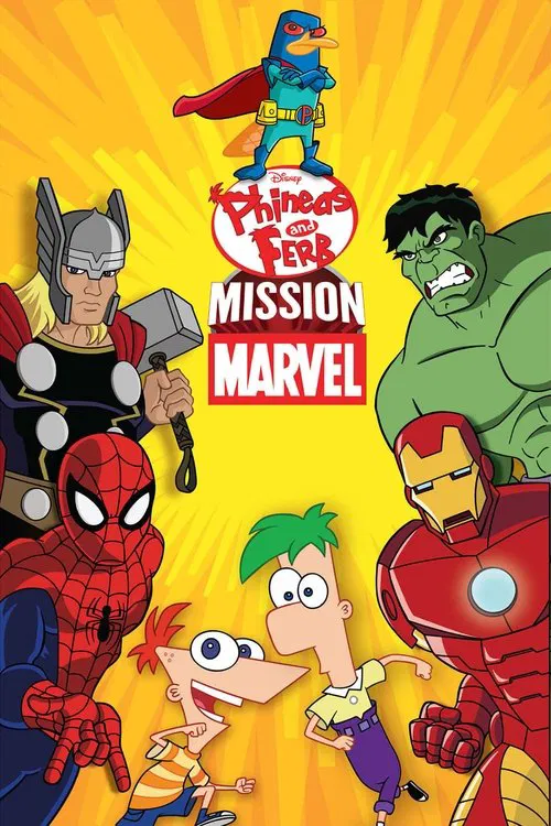 Phineas and Ferb: Mission Marvel movie poster