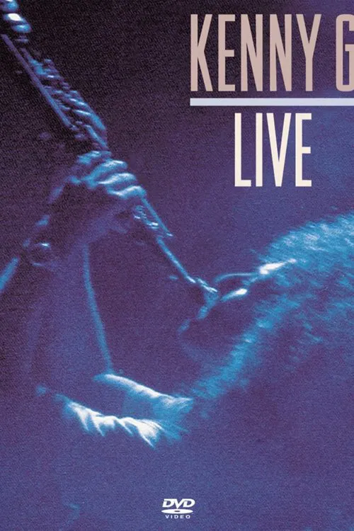 Kenny G Live 1989 movie poster