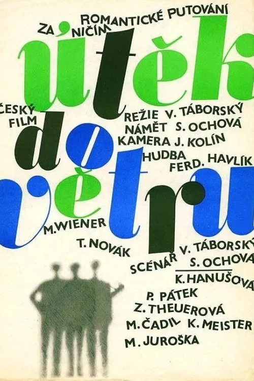 Útěk do větru movie poster