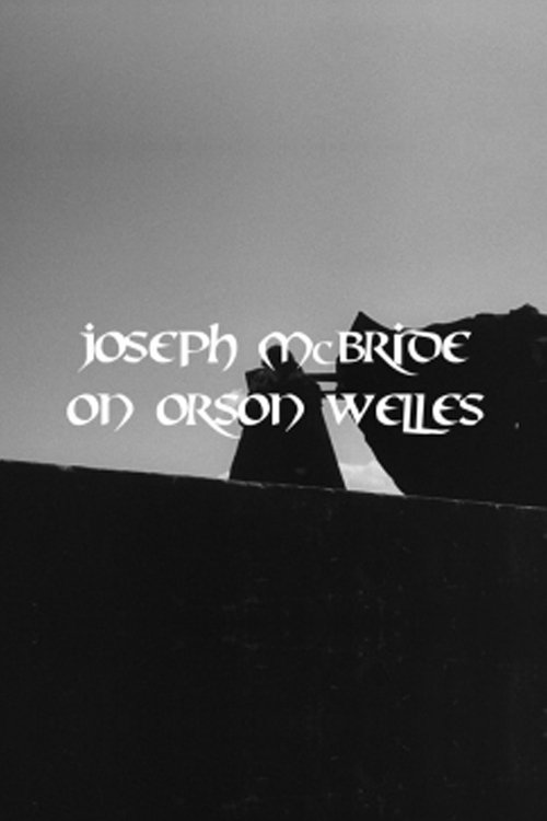 Perspectives on Othello: Joseph McBride on Orson Welles movie poster