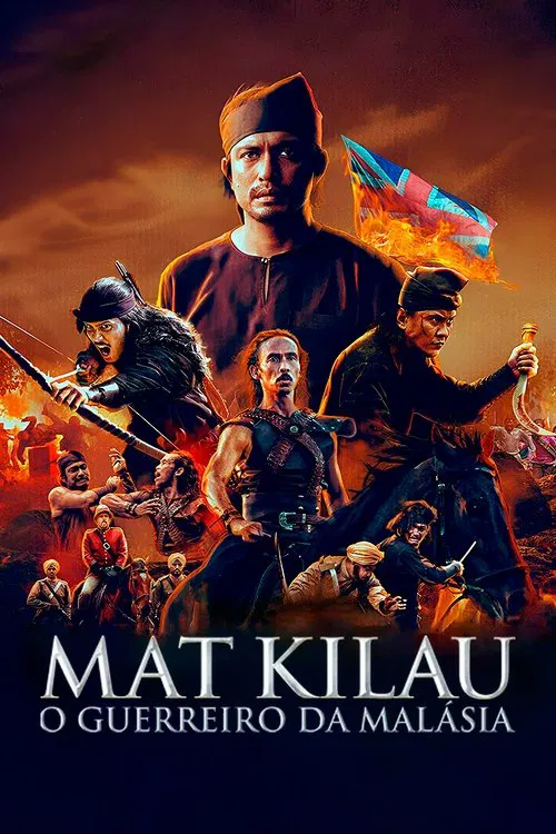 Poster do filme Mat Kilau: O Guerreiro da Malásia