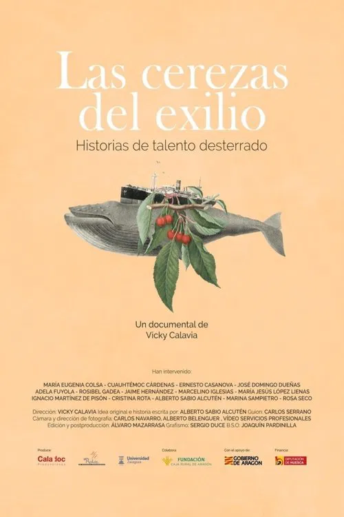 Las cerezas del exilio movie poster