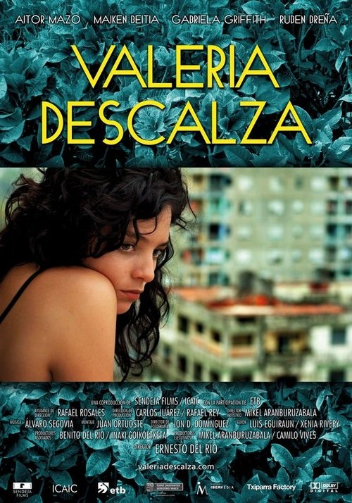 Valeria descalza movie poster