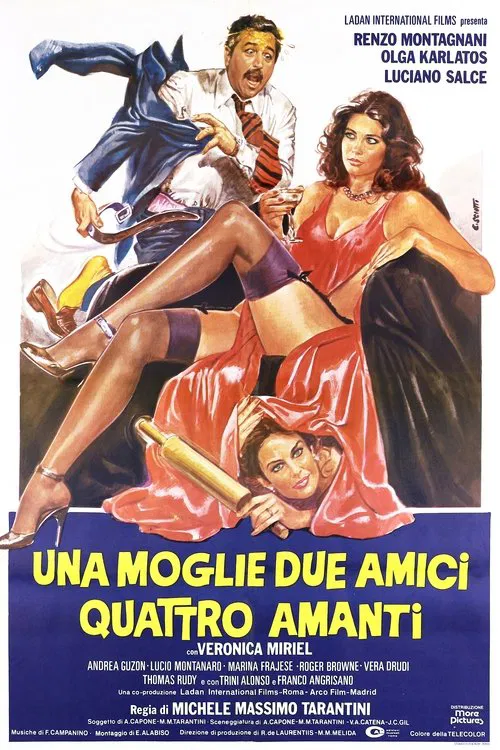 A Wife, Two Friends, Four Lovers movie poster