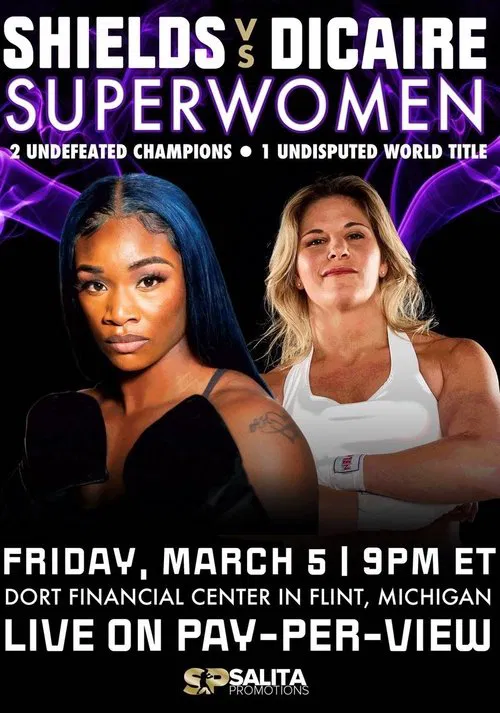 Poster do filme Claressa Shields vs. Marie-Eve Dicaire