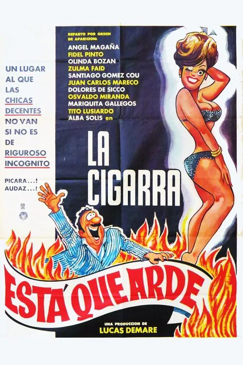 La cigarra está que arde movie poster