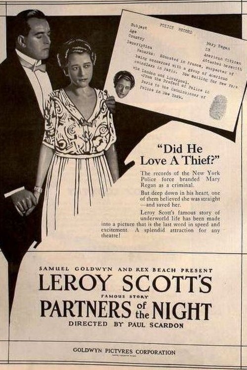 Partners of the Night movie poster