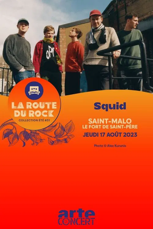 Squid - La Route du Rock 2023 movie poster