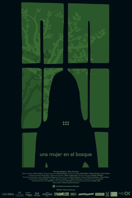 Una mujer en el bosque movie poster