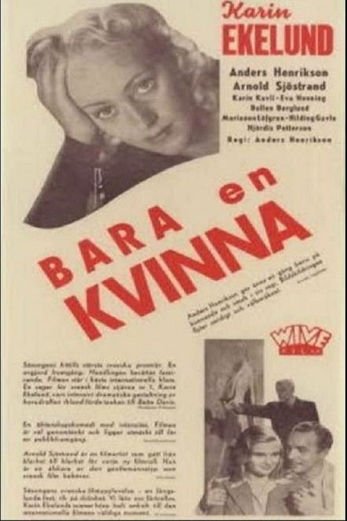 Bara en kvinna movie poster