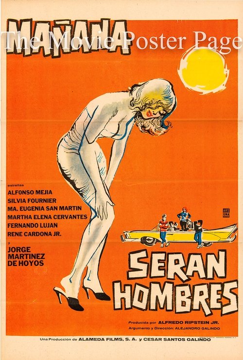 Mañana serán hombres movie poster