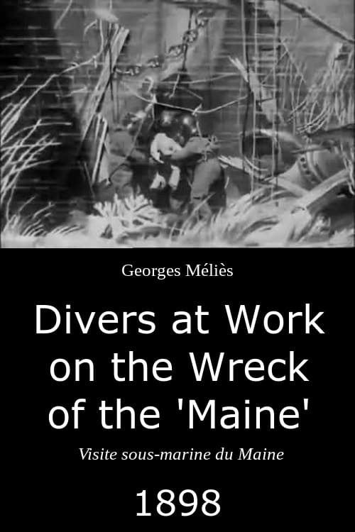 Divers at Work on the Wreck of the "Maine" movie poster