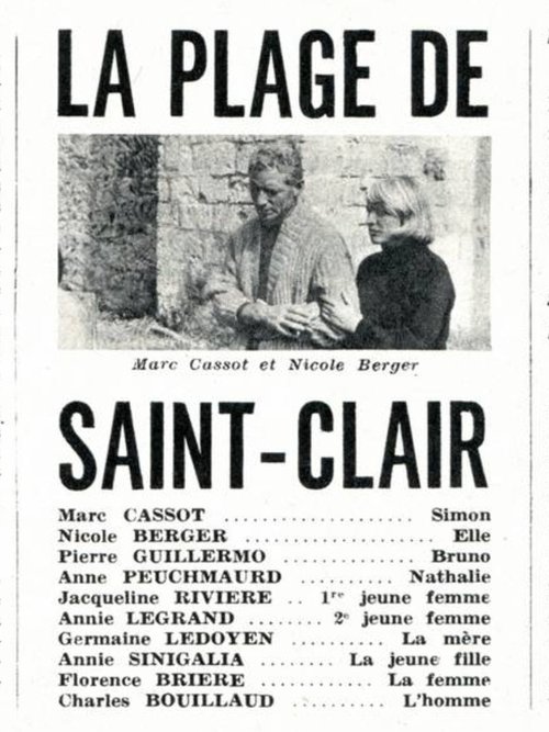La plage de Saint-Clair movie poster