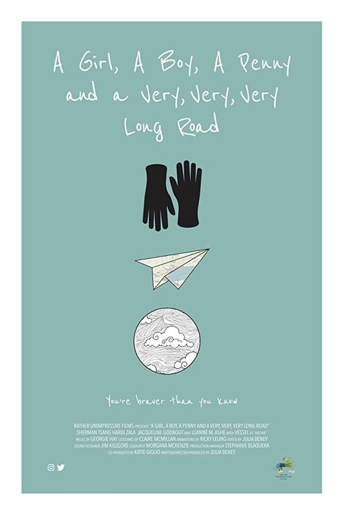 A Girl, a Boy, a Penny and a Very, Very, Very Long Road movie poster