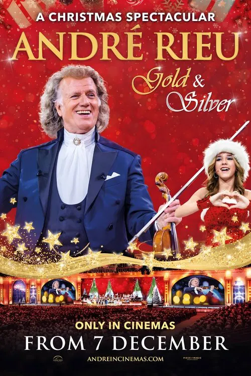 André Rieu's 2024 Christmas Concert: Gold and Silver movie poster