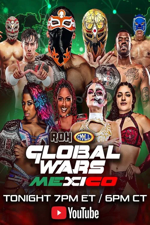 Poster do filme ROH/CMLL Global Wars Mexico
