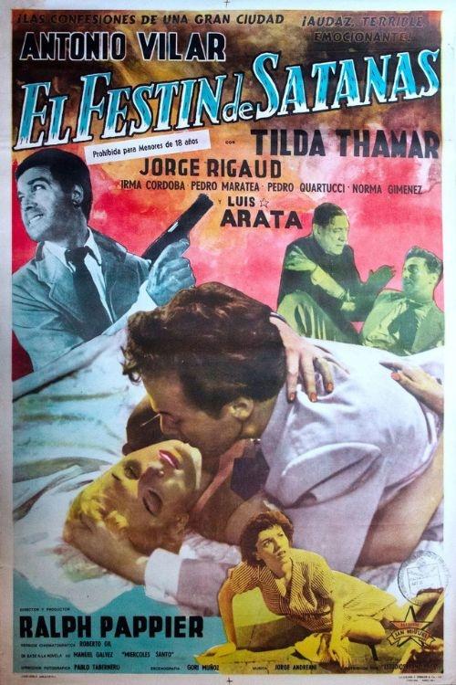 Poster do filme El festín de Satanás