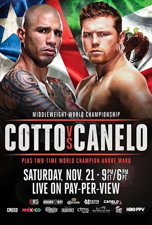 Miguel Cotto vs. Canelo Álvarez movie poster