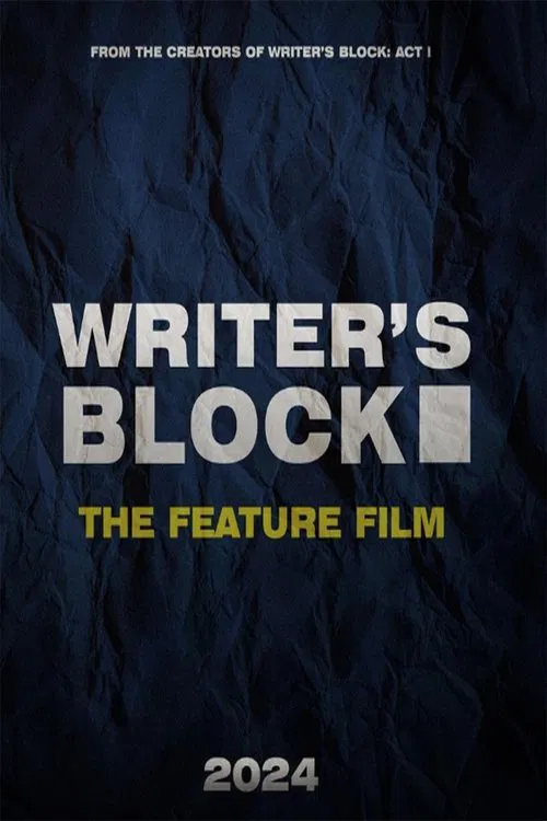 Writer's Block movie poster